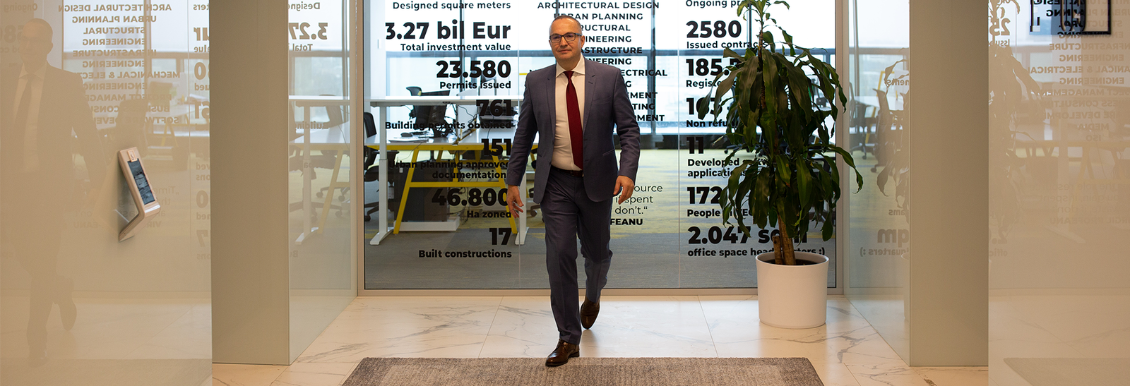 Virgil Profeanu — at VEGO office